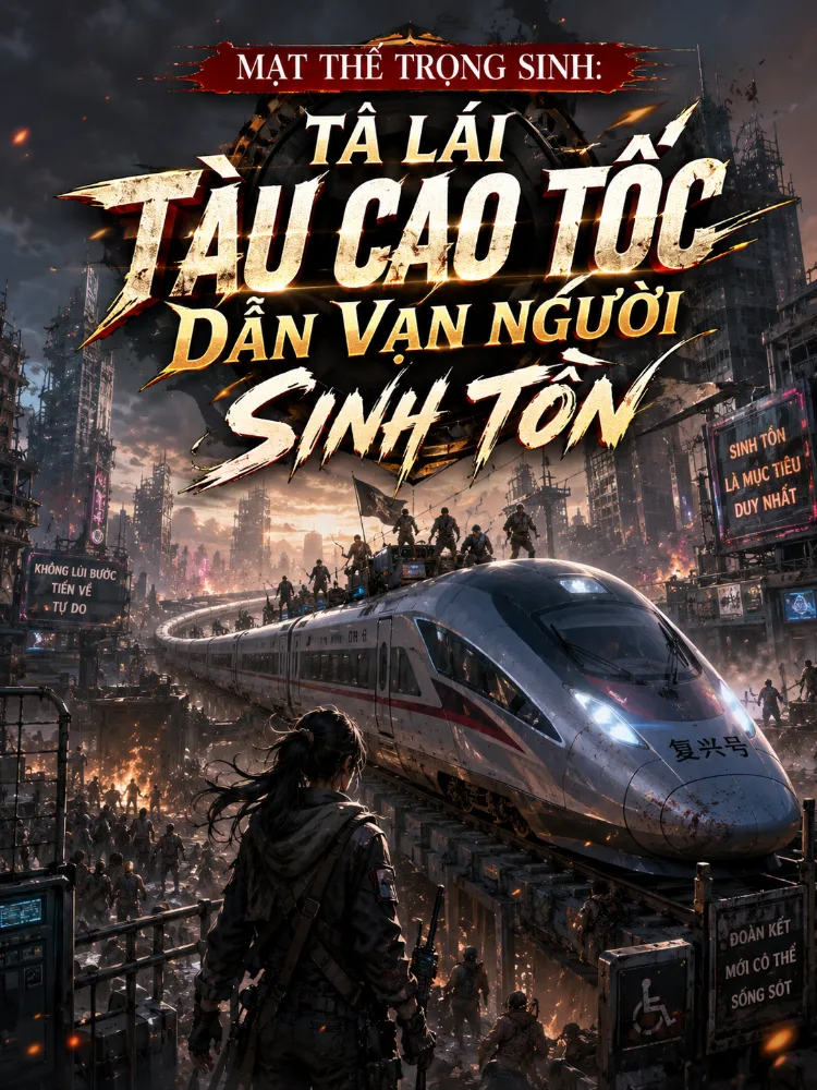 Mạt Thế Trọng Sinh: Ta Lái Tàu Cao Tốc Dẫn Vạn Người Sinh Tồn