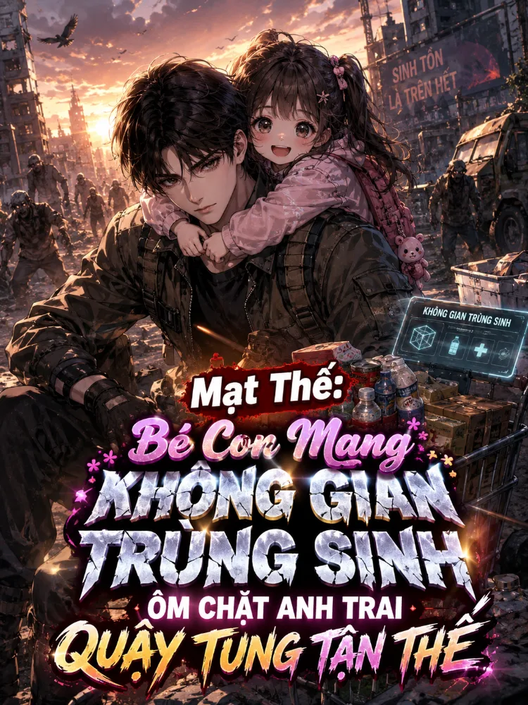 Mạt Thế: Bé Con Mang Không Gian Trùng Sinh, Ôm Chặt Anh Trai Quậy Tung Tận Thế