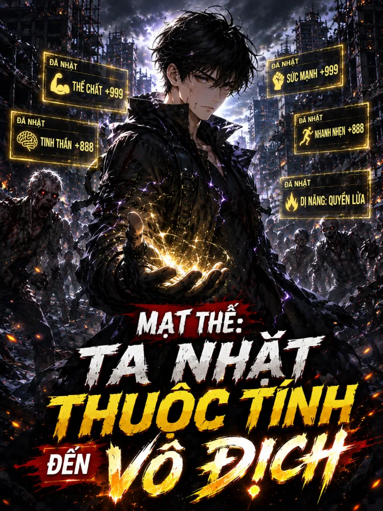 Mạt Thế: Ta Nhặt Thuộc Tính Đến Vô Địch