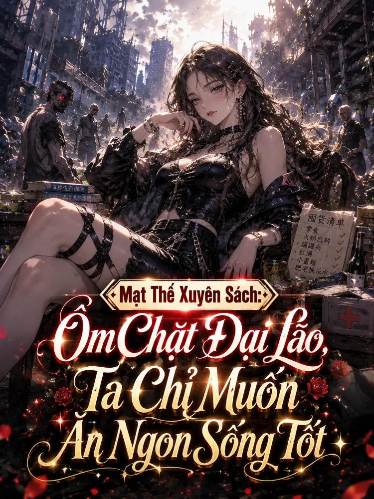 Mạt Thế Xuyên Sách: Ôm Chặt Đại Lão, Ta Chỉ Muốn Ăn Ngon Sống Tốt