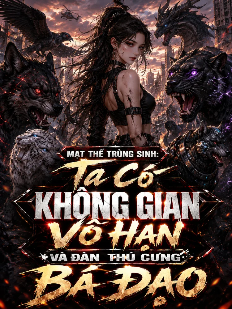 Mạt Thế Trùng Sinh: Ta Có Không Gian Vô Hạn Và Đàn Thú Cưng Bá Đạo