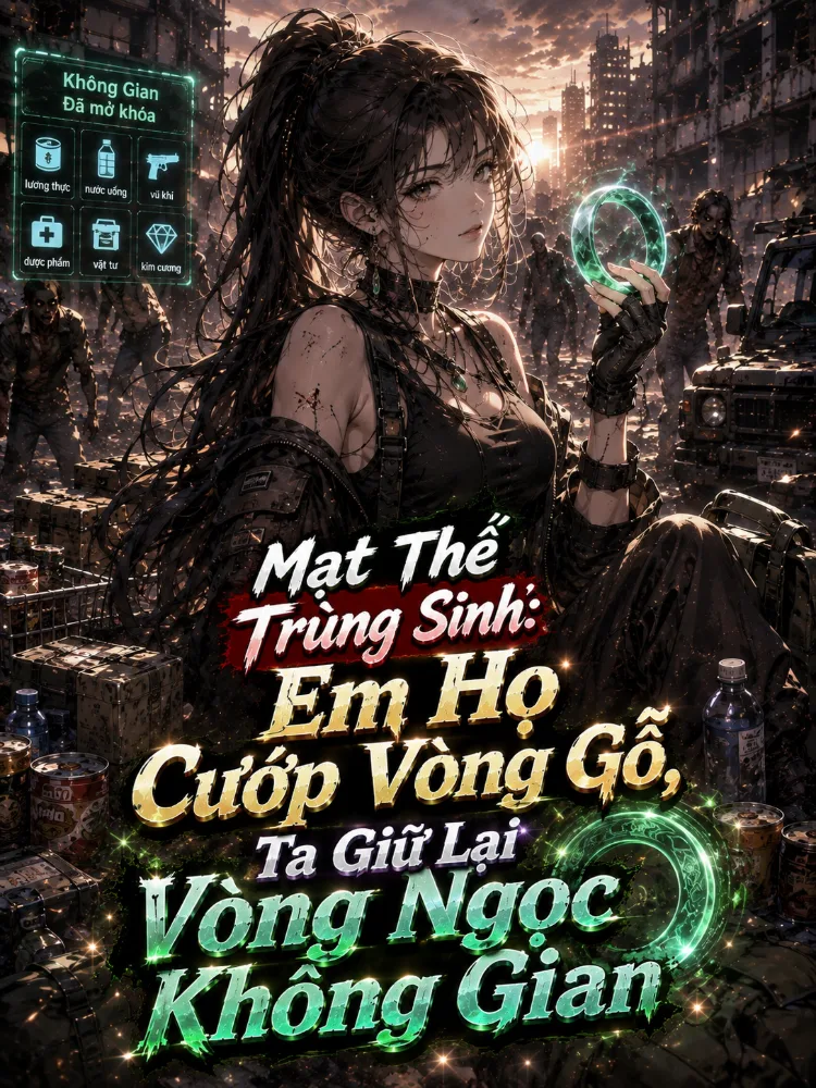 Mạt Thế Trùng Sinh: Em Họ Cướp Vòng Gỗ, Ta Giữ Lại Vòng Ngọc Không Gian