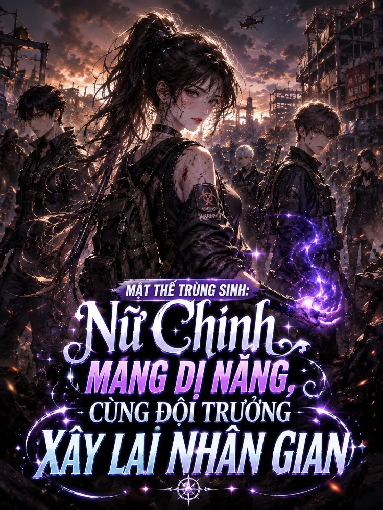 Mạt Thế Trùng Sinh: Nữ Chính Mang Dị Năng, Cùng Đội Trưởng Xây Lại Nhân Gian