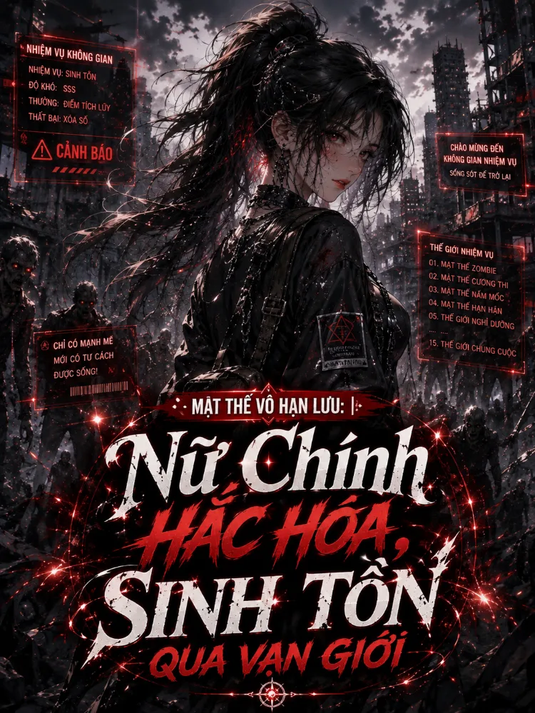 Mạt Thế Vô Hạn Lưu: Nữ Chính Hắc Hóa, Sinh Tồn Qua Vạn Giới
