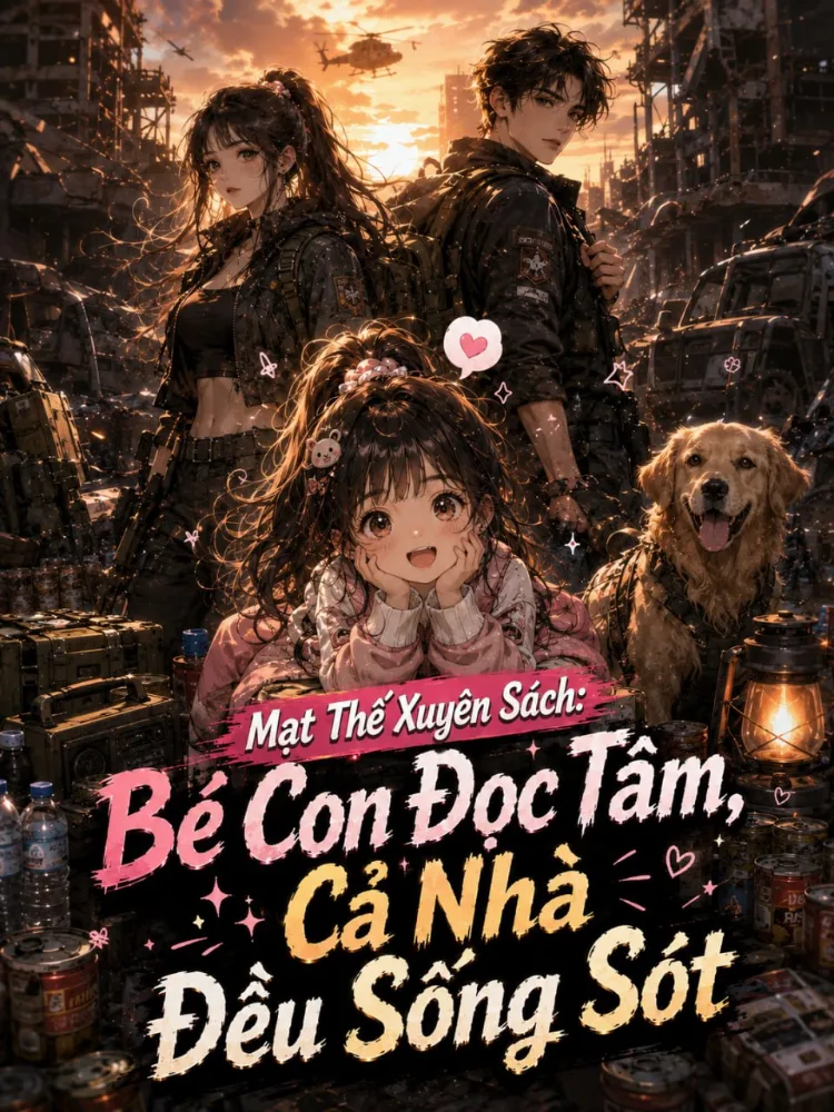 Mạt Thế Xuyên Sách: Bé Con Đọc Tâm, Cả Nhà Đều Sống Sót