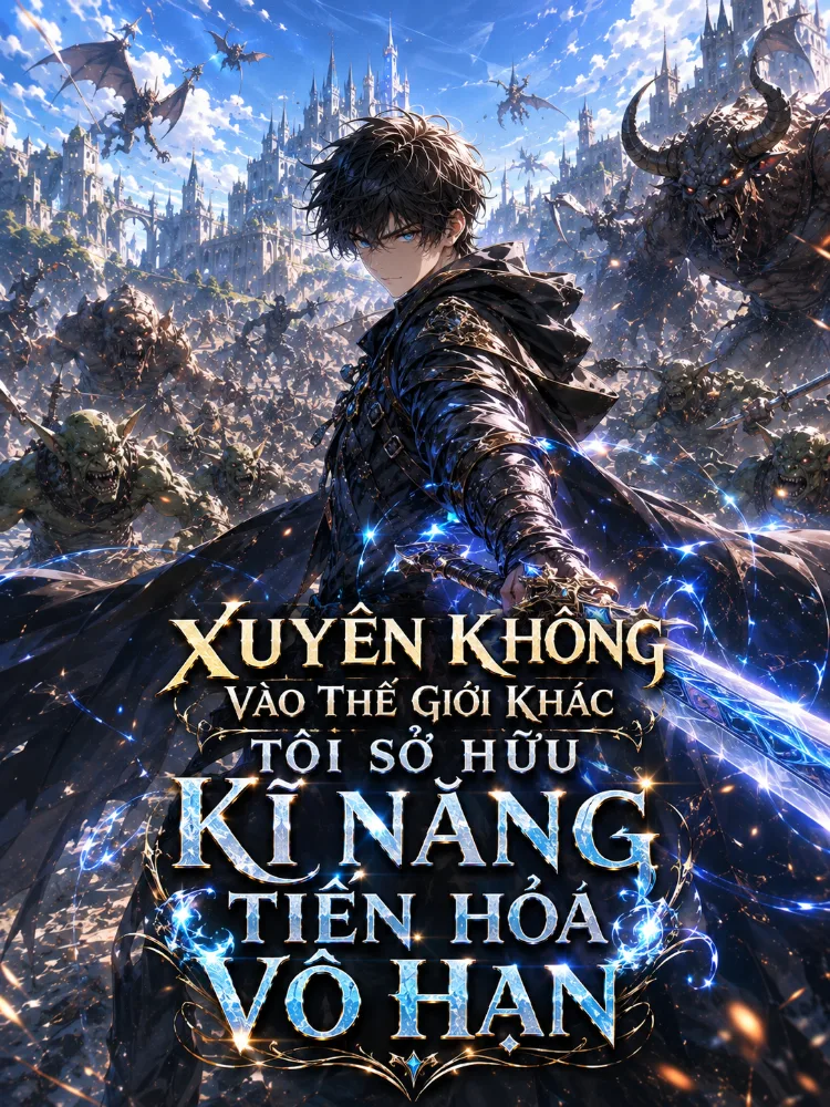Xuyên Không Vào Thế Giói Khác Tôi Sở Hữu Kĩ Năng Tiến Hóa Vô Hạn