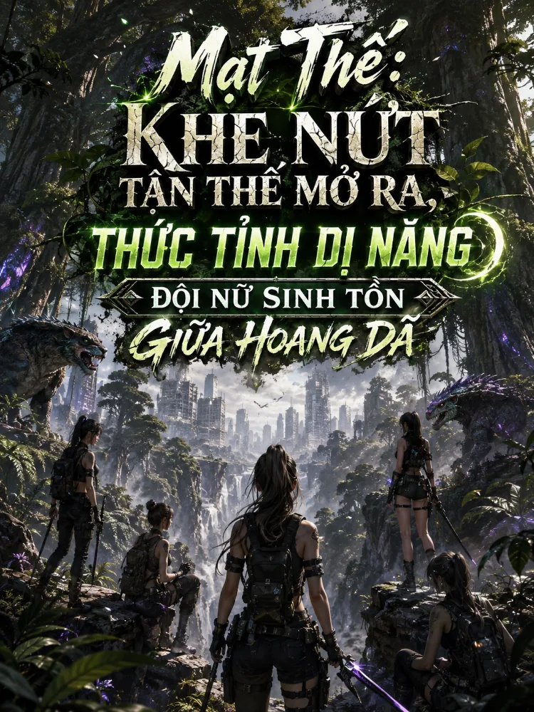 Mạt Thế: Khe Nứt Tận Thế Mở Ra, Thức Tỉnh Dị Năng Đội Nữ Sinh Tồn Giữa Hoang Dã