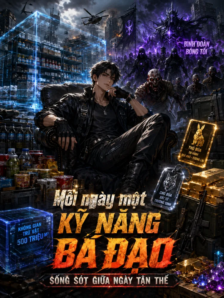 Mỗi ngày một kỹ năng bá đạo, sống sót giữa ngày tận thế