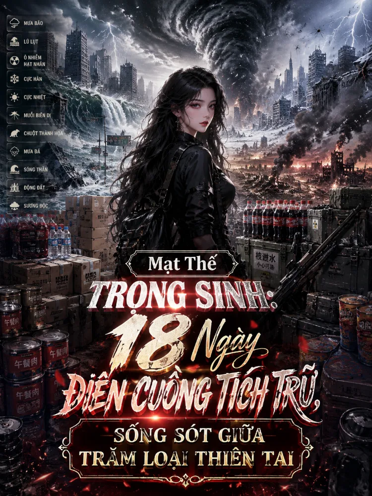 Mạt Thế Trọng Sinh: 18 Ngày Điên Cuồng Tích Trữ, Sống Sót Giữa Trăm Loại Thiên Tai
