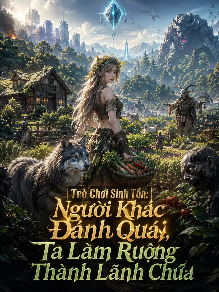 Trò Chơi Sinh Tồn: Người Khác Đánh Quái, Ta Làm Ruộng Thành Lãnh Chúa - Mộc Huỳnh