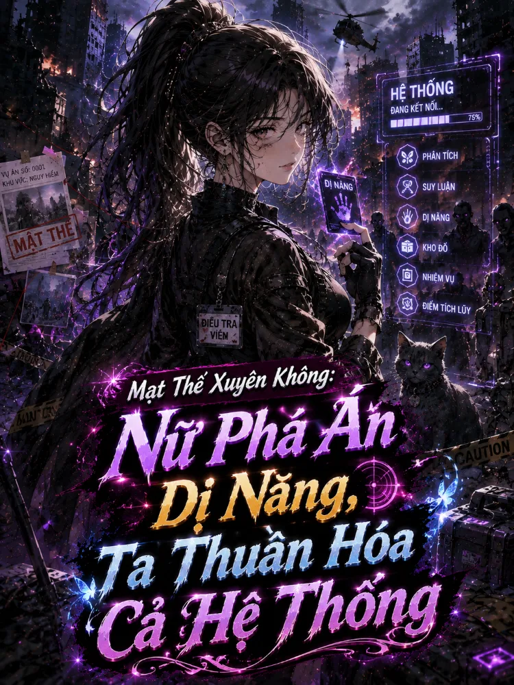 Mạt Thế Xuyên Không: Nữ Phá Án Dị Năng, Ta Thuần Hóa Cả Hệ Thống