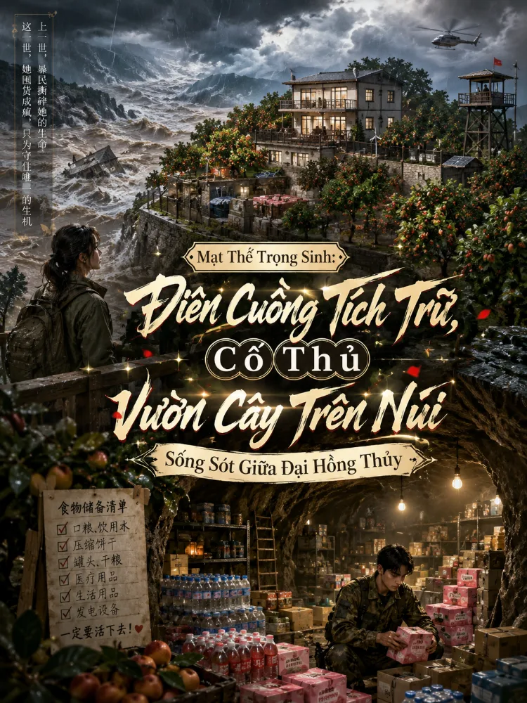 Mạt Thế Trọng Sinh: Điên Cuồng Tích Trữ, Cố Thủ Vườn Cây Trên Núi Sống Sót Giữa Đại Hồng Thủy