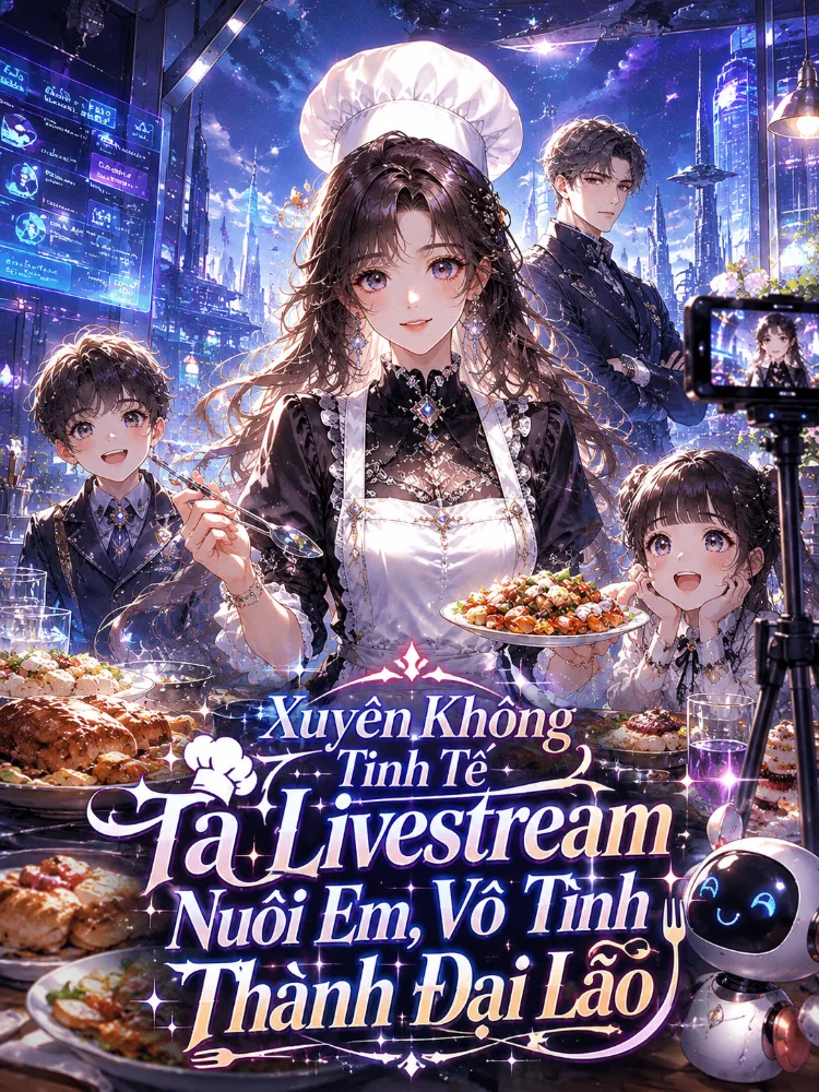 Xuyên Không Tinh Tế: Ta Livestream Nuôi Em, Vô Tình Thành Đại Lão - Sở Dĩ Tình