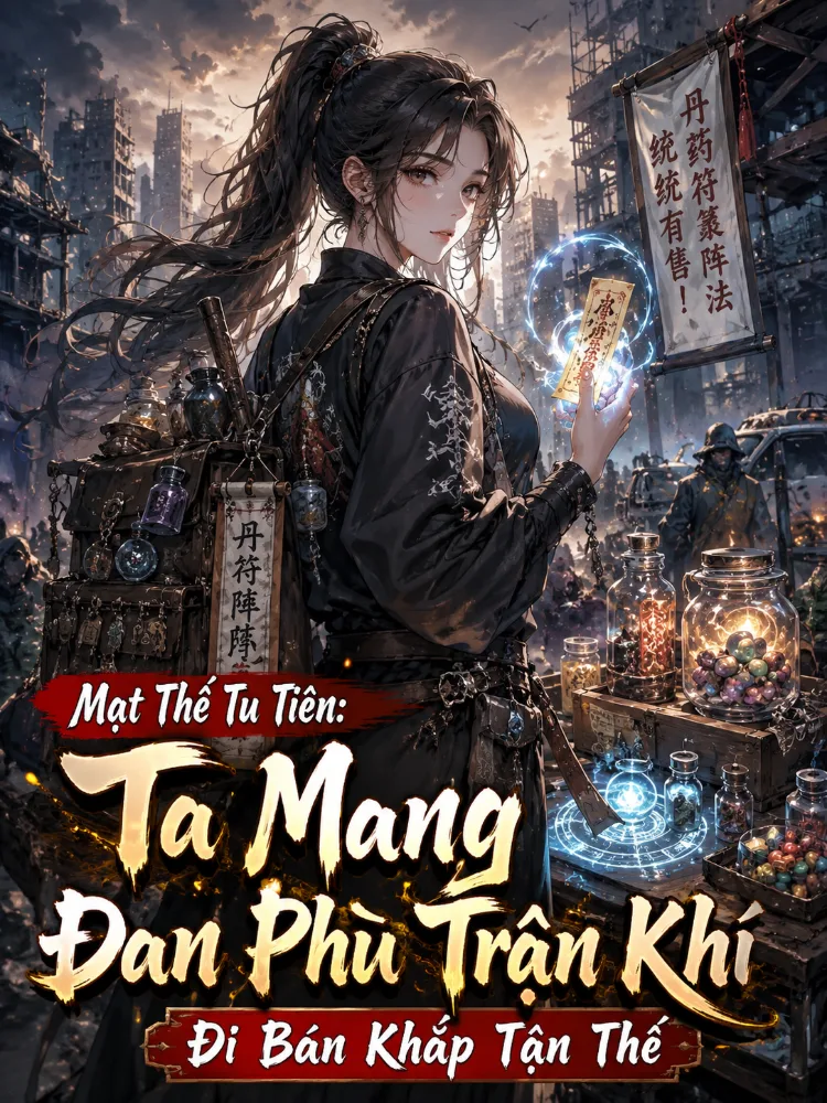 Mạt Thế Tu Tiên: Ta Mang Đan Phù Trận Khí Đi Bán Khắp Tận Thế