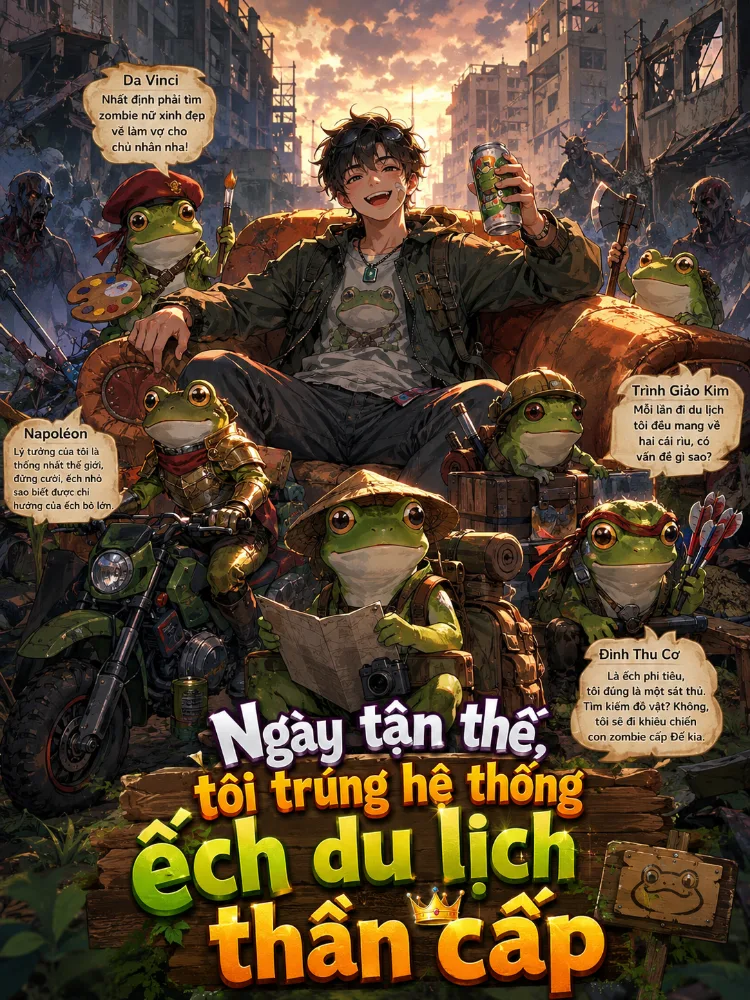 Ngày tận thế, tôi trúng hệ thống ếch du lịch thần cấp
