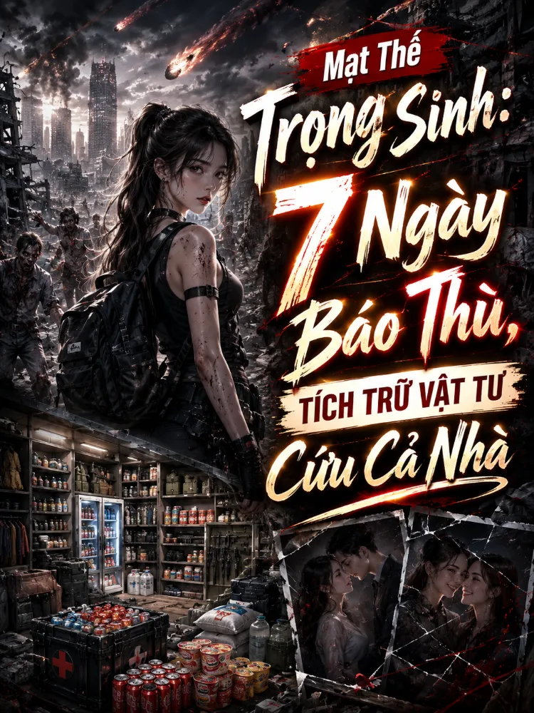 Mạt Thế Trọng Sinh: 7 Ngày Báo Thù, Tích Trữ Vật Tư Cứu Cả Nhà