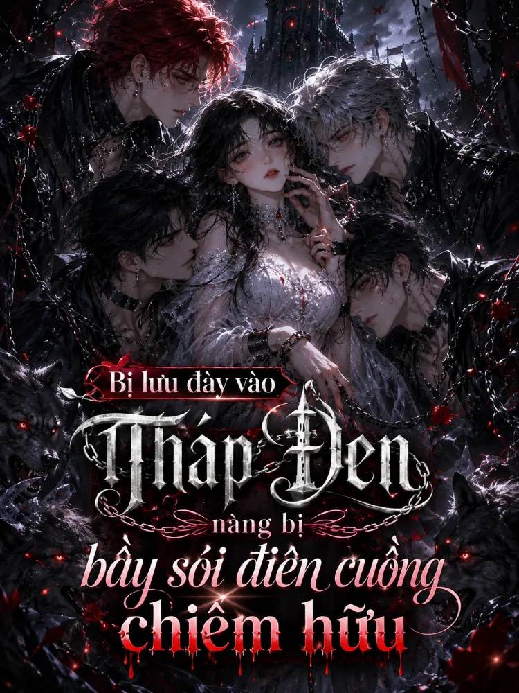 Bị lưu đày vào Tháp Đen, nàng bị bầy sói điên cuồng chiếm hữu