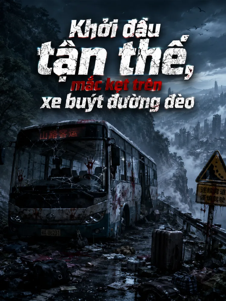 Khởi đầu tận thế, mắc kẹt trên xe buýt đường đèo