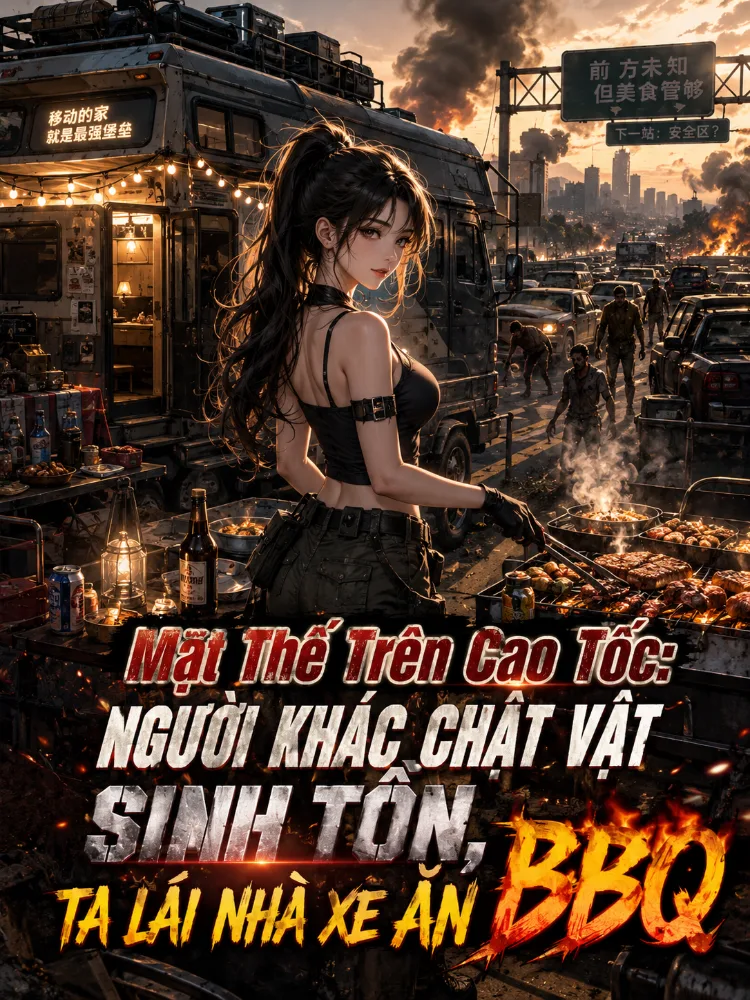 Mạt Thế Trên Cao Tốc: Người Khác Chật Vật Sinh Tồn, Ta Lái Nhà Xe Ăn BBQ