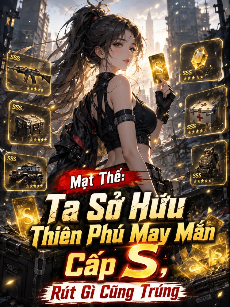 Mạt Thế: Ta Sở Hữu Thiên Phú May Mắn Cấp S, Rút Gì Cũng Trúng