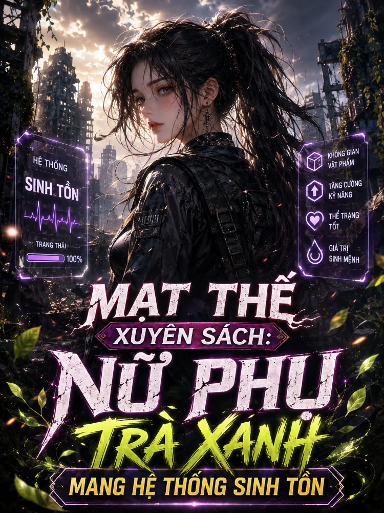 Mạt Thế Xuyên Sách: Nữ Phụ Trà Xanh Mang Hệ Thống Sinh Tồn