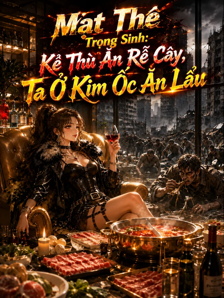Mạt Thế Trọng Sinh: Kẻ Thù Ăn Rễ Cây, Ta Ở Kim Ốc Ăn Lẩu - Thời Kiều Kiều