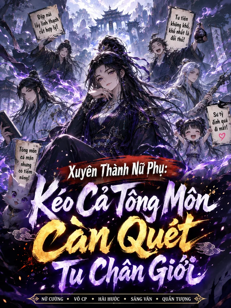 Xuyên Thành Nữ Phụ Kéo Cả Tông Môn Càn Quét Tu Chân Giới