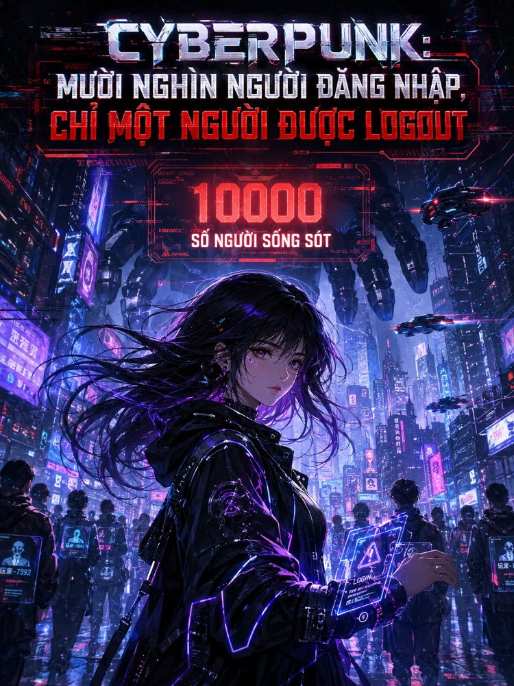 Cyberpunk: Mười Nghìn Người Đăng Nhập, Chỉ Một Người Được Logout - Khôi Tân