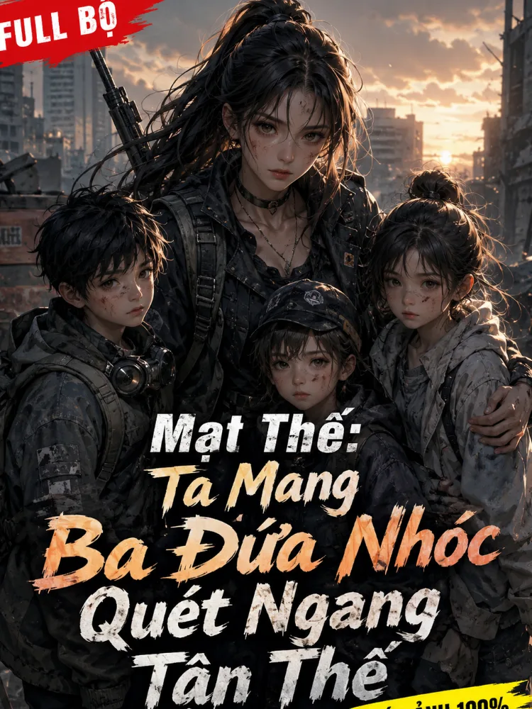 Mạt Thế: Ta Mang Ba Đứa Nhóc Quét Ngang Tận Thế