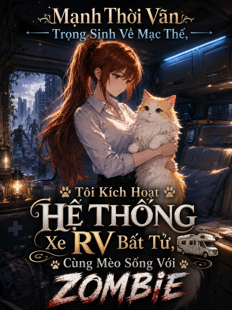 Mạnh Thời Vãn - Trọng Sinh Về Mạc Thế, Tôi Kích Hoạt Hệ Thống Xe RV Bất Tử, Cùng Mèo Sống Với Zombie
