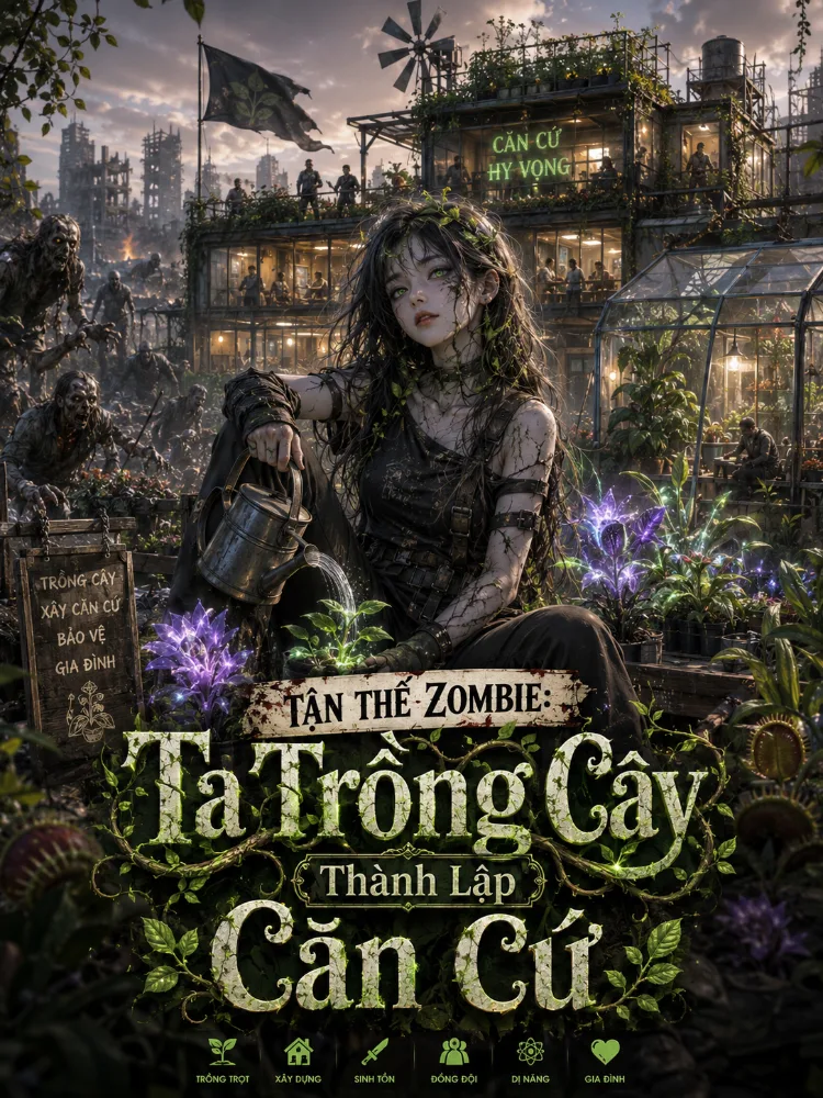 Tận Thế Zombie: Ta Trồng Cây Thành Lập Căn Cứ