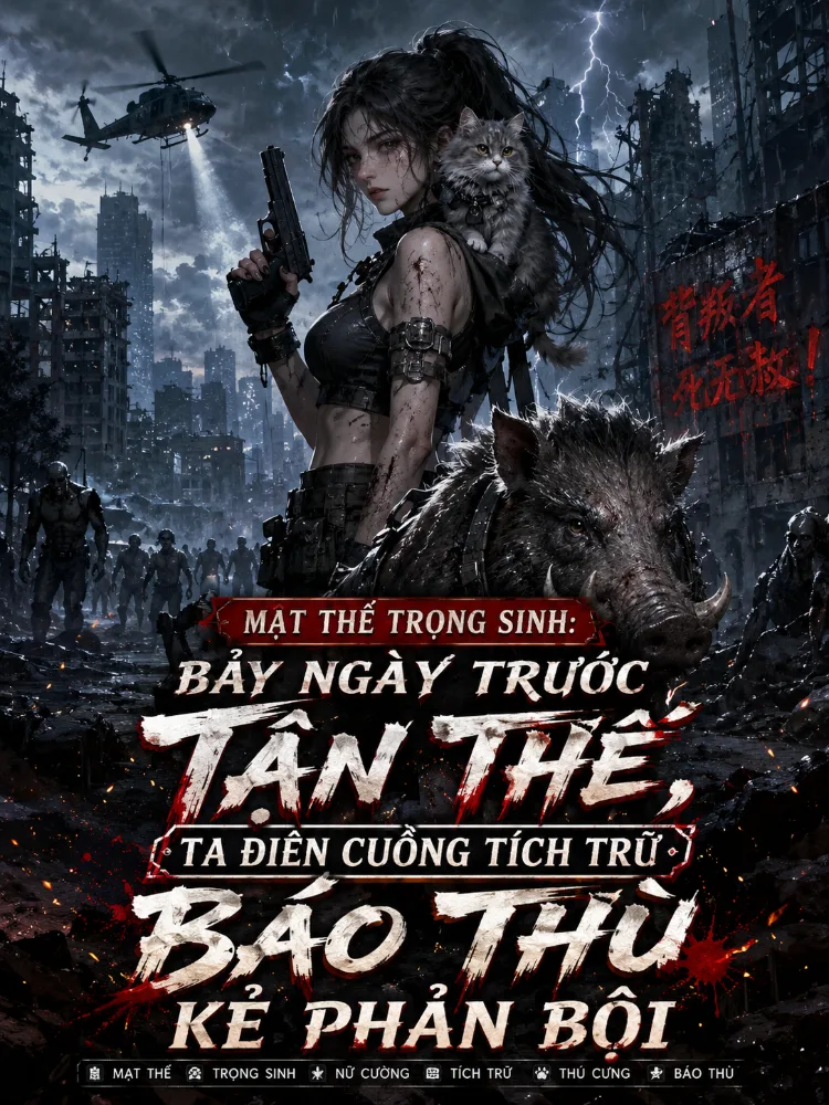 Mạt Thế Trọng Sinh: Bảy Ngày Trước Tận Thế, Ta Điên Cuồng Tích Trữ Báo Thù Kẻ Phản Bội