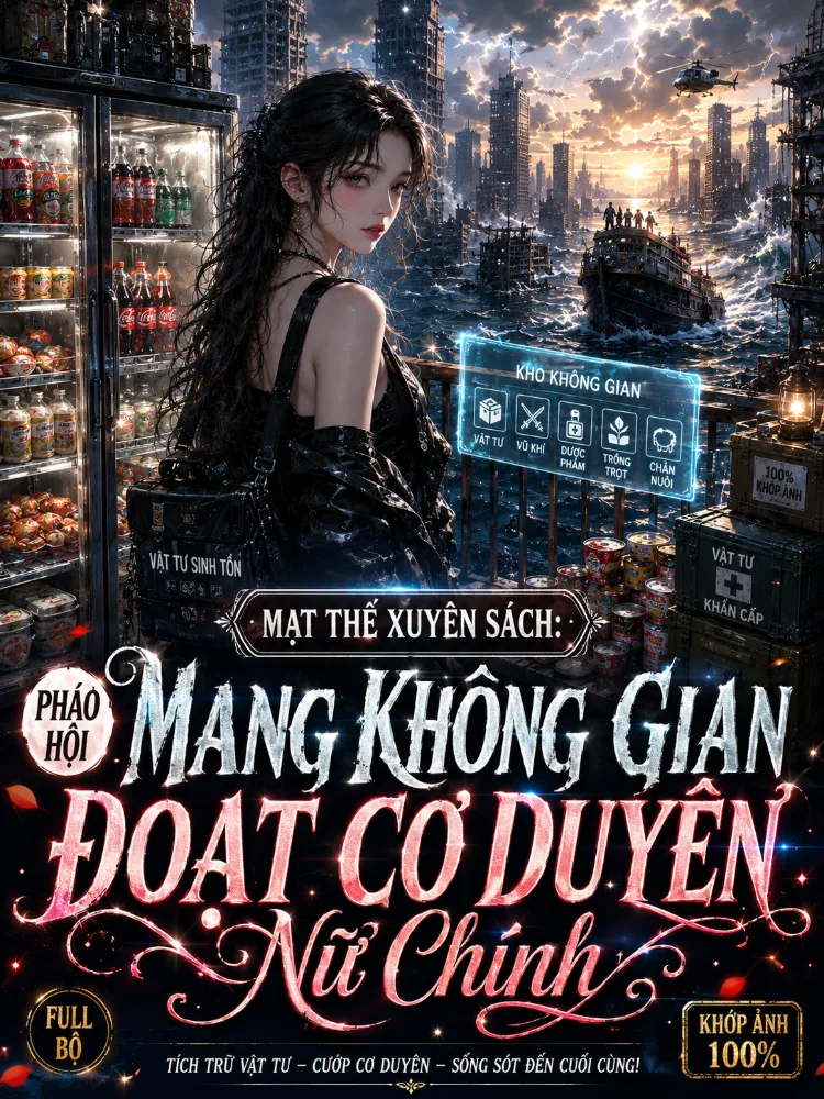 Mạt Thế Xuyên Sách: Pháo Hôi Mang Không Gian Đoạt Cơ Duyên Nữ Chính