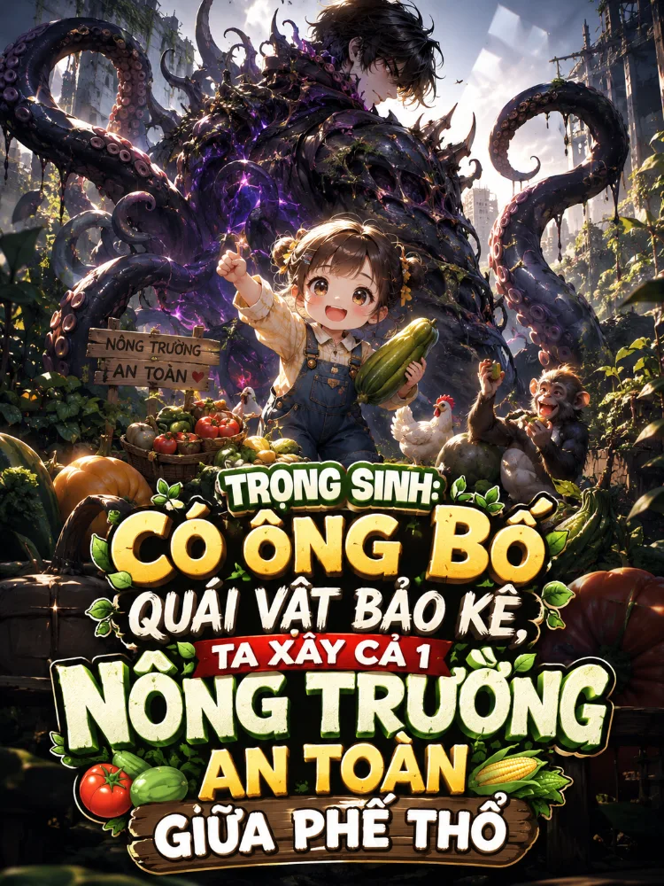 Trọng Sinh: Có Ông Bố Quái Vật Bảo Kê, Ta Xây Cả 1 Nông Trường Giữa Phế Thổ
