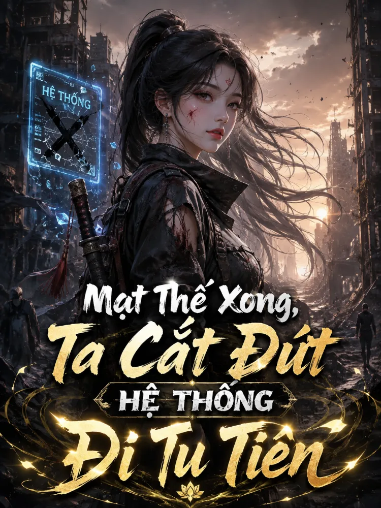 Mạt Thế Xong, Ta Cắt Đứt Hệ Thống Đi Tu Tiên