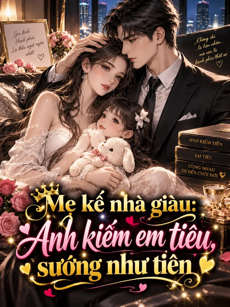 Mẹ kế nhà giàu: Anh kiếm em tiêu, sướng như tiên