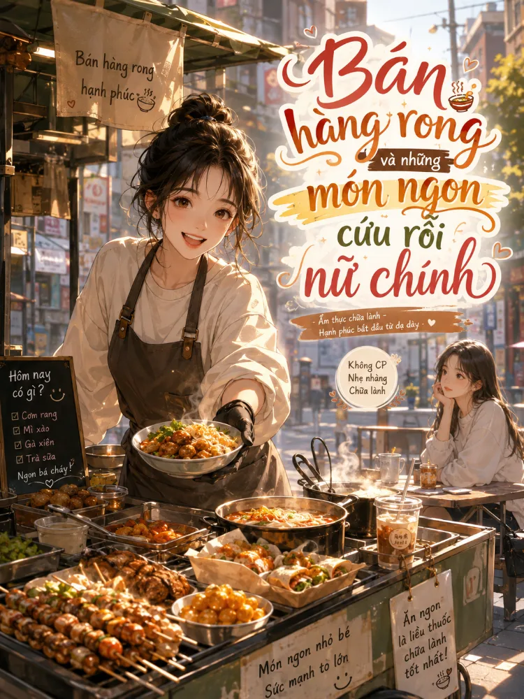 Bán hàng rong và những món ngon cứu rỗi nữ chính