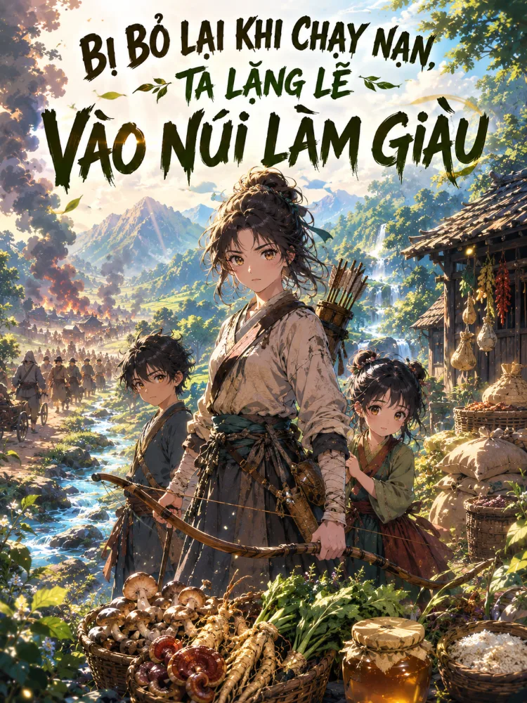Bị Bỏ Lại Khi Chạy Nạn, Ta Lặng Lẽ Vào Núi Làm Giàu - Thẩm Thi Nhã