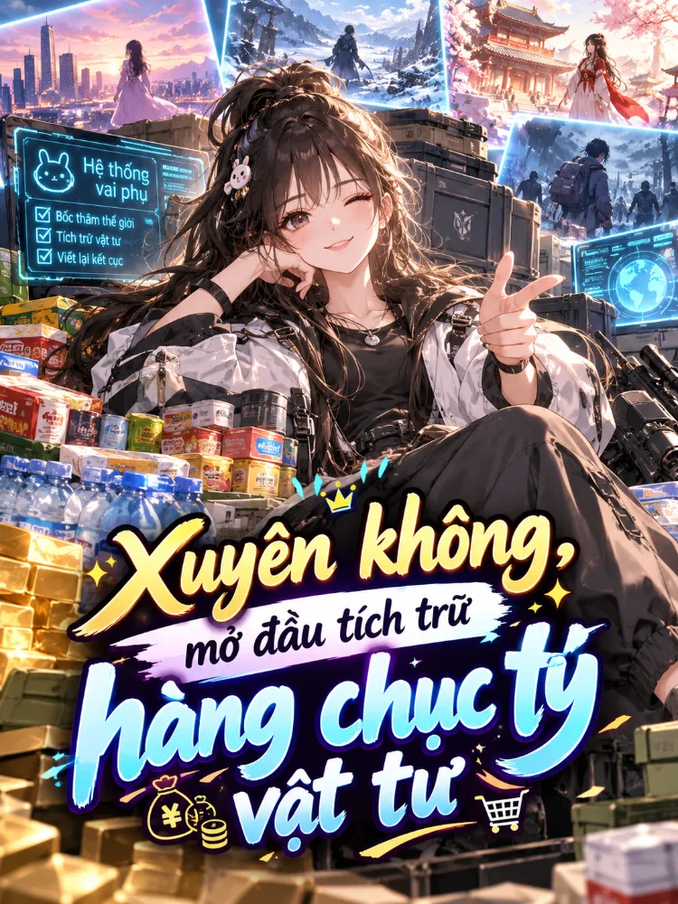 Xuyên không, mở đầu tích trữ hàng chục tỷ vật tư