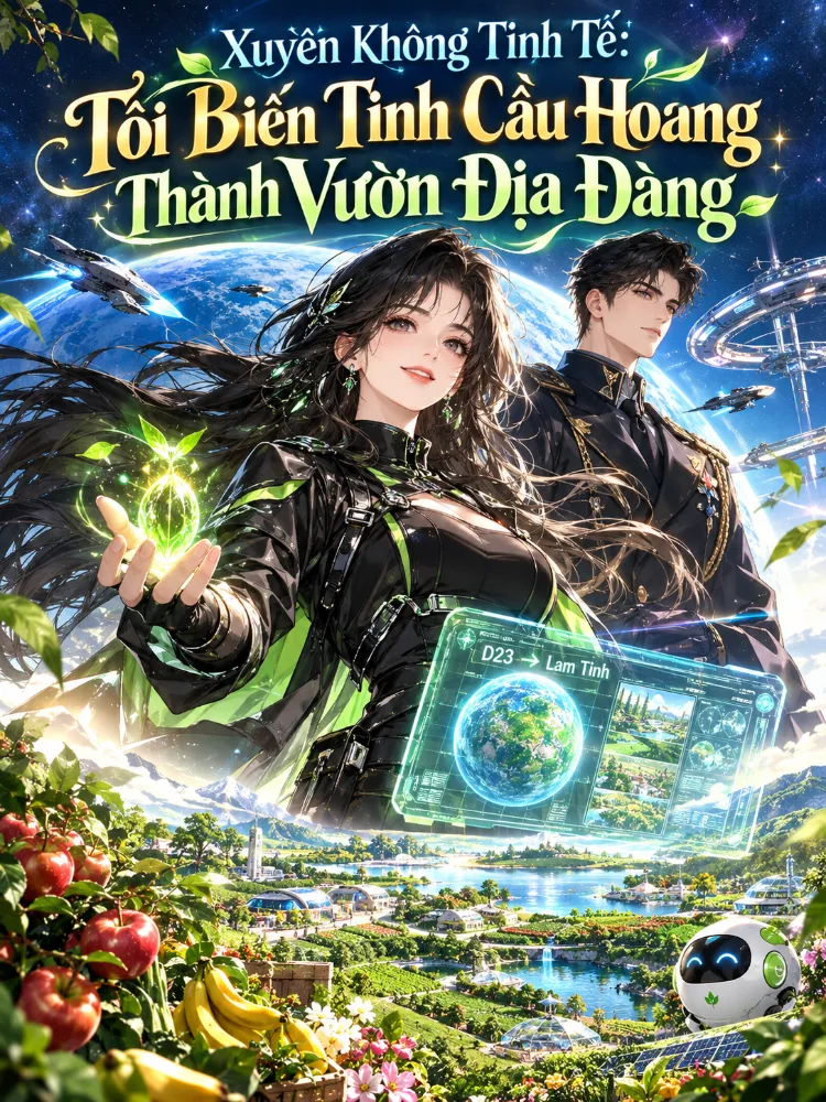 Xuyên Không Tinh Tế: Tôi Biến Tinh Cầu Hoang Thành Vườn Địa Đàng - Bạch Du