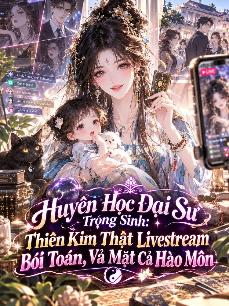 Huyền Học Đại Sư Trọng Sinh: Thiên Kim Thật Livestream Bói Toán, Vả Mặt Cả Hào Môn - Cố Kim Ca