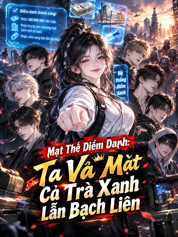 Mạt Thế Điểm Danh: Ta Vả Mặt Cả Trà Xanh Lẫn Bạch Liên
