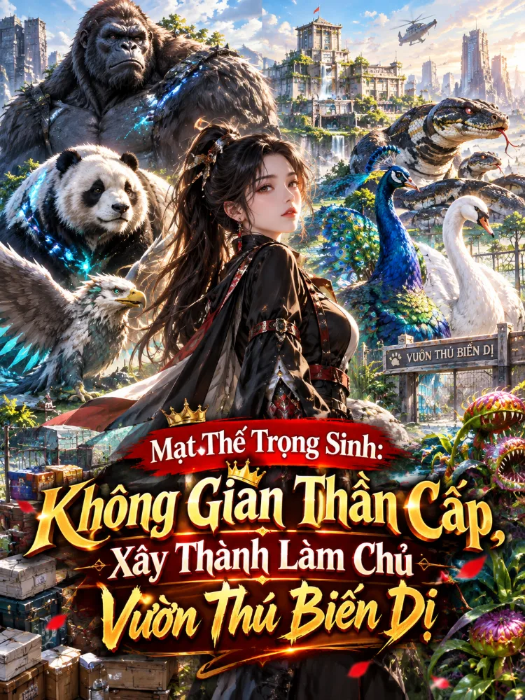 Mạt Thế Trọng Sinh: Không Gian Thần Cấp, Xây Thành Làm Chủ Vườn Thú Biến Dị
