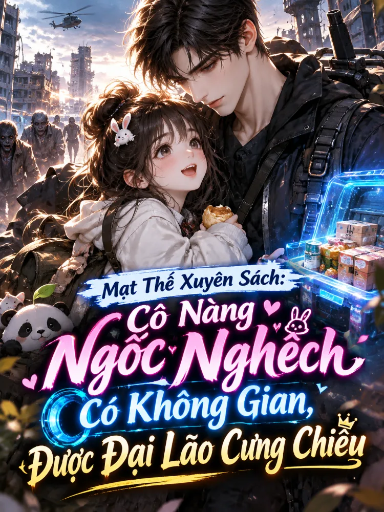 Mạt Thế Xuyên Sách: Cô Nàng Ngốc Nghếch Có Không Gian, Được Đại Lão Cưng Chiều