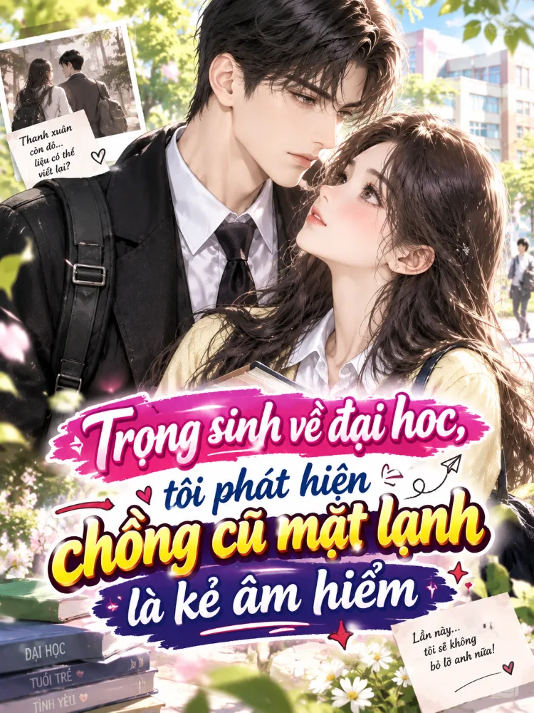 Trọng sinh về đại học, tôi phát hiện chồng cũ mặt lạnh là kẻ âm hiểm