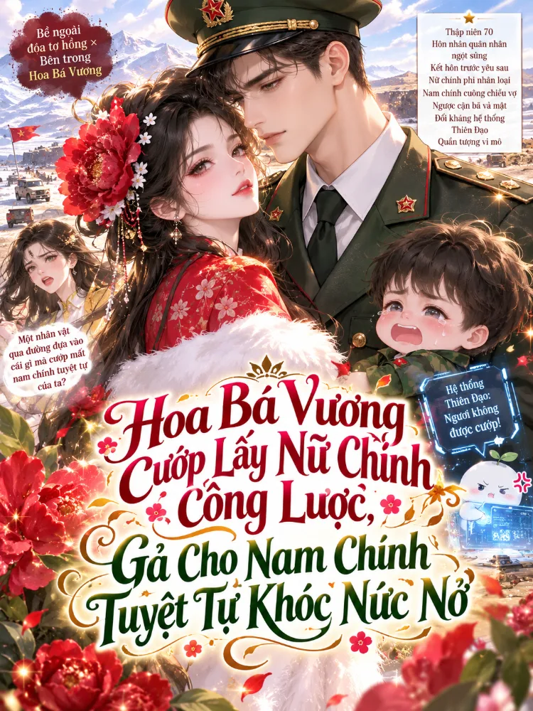 Hoa Bá Vương Cướp Lấy Nữ Chính Công Lược, Gả Cho Nam Chính Tuyệt Tự Khóc Nức Nở