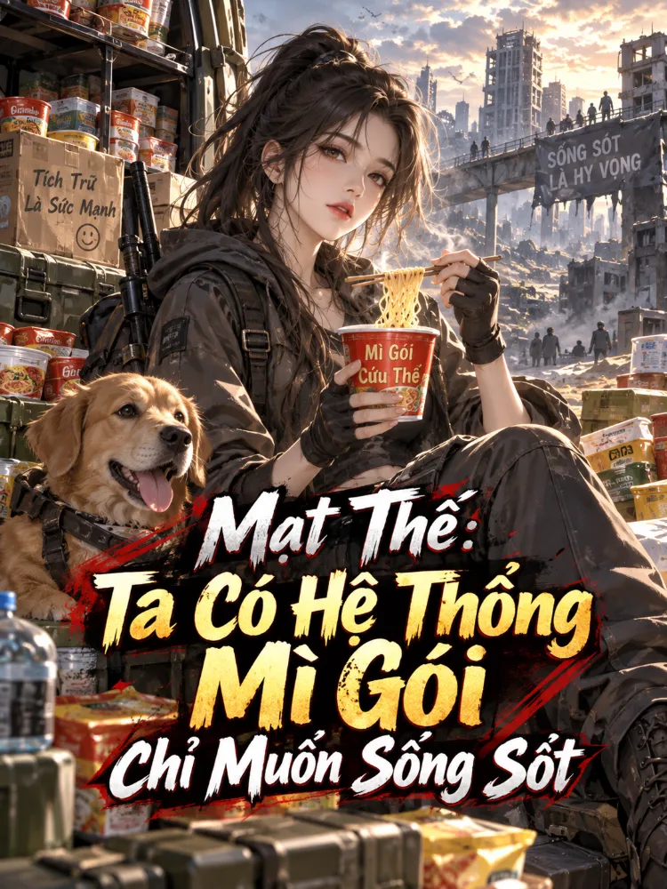 Mạt Thế: Ta Có Hệ Thống Mì Gói, Chỉ Muốn Sống Sót