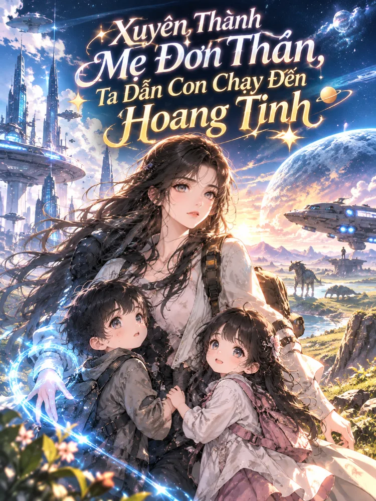Xuyên Thành Mẹ Đơn Thân, Ta Dẫn Con Chạy Đến Hoang Tinh - Thanh Lê