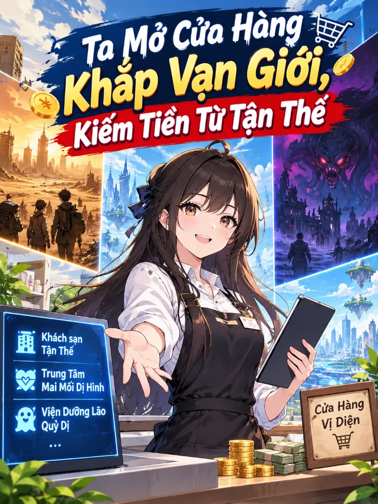 Ta Mở Cửa Hàng Khắp Vạn Giới, Kiếm Tiền Từ Tận Thế