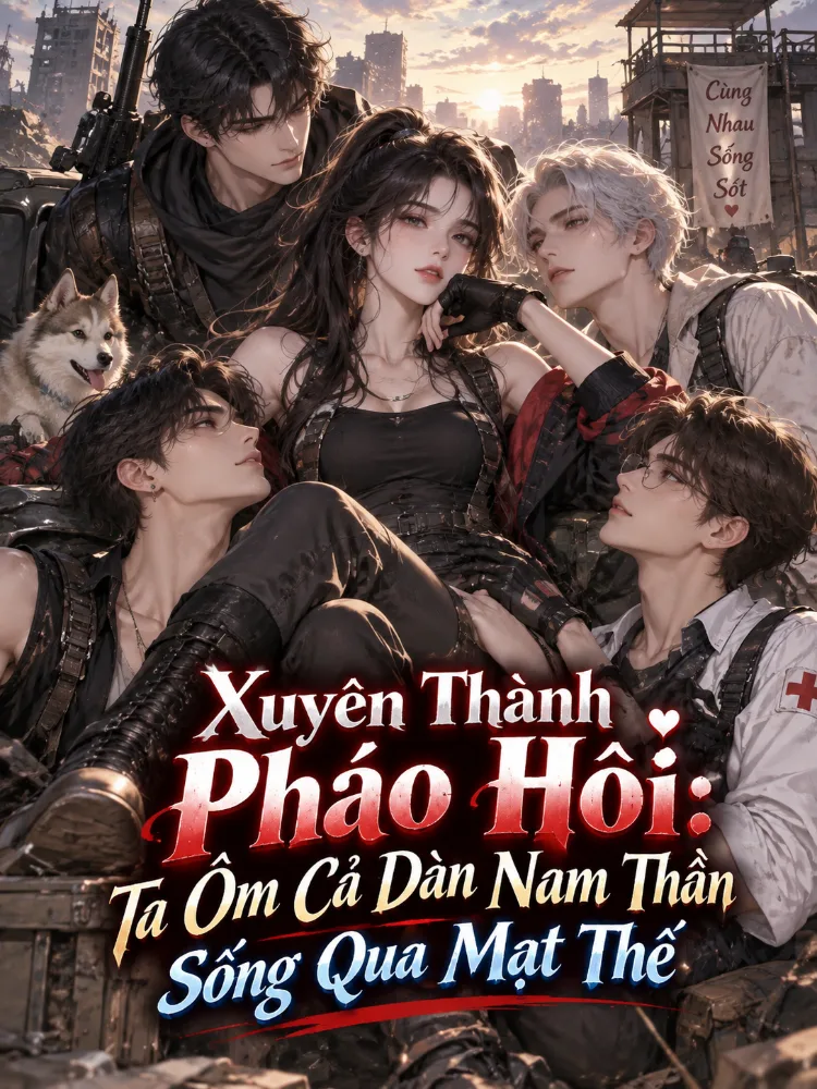 Xuyên Thành Pháo Hôi: Ta Ôm Cả Dàn Nam Thần Sống Qua Mạt Thế
